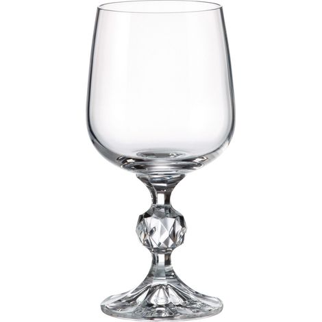Lot de 3 verres à pied en cristallin 23cl, MATIGNON