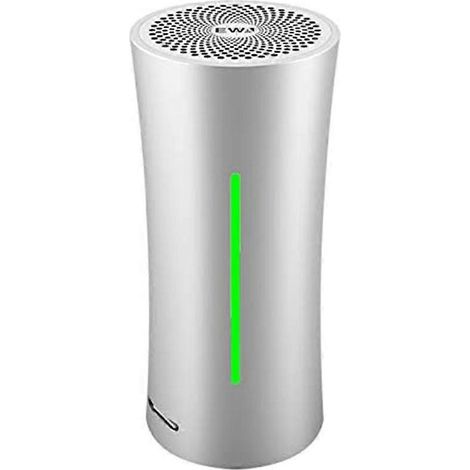Enceinte Bluetooth portable A115 5.0, double basse, sans fil, stéréo, argent (1/5)