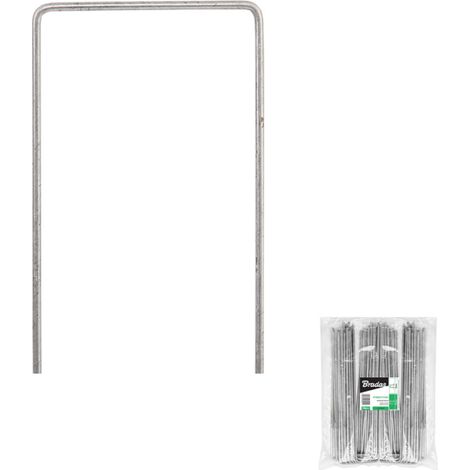 BRADAS SZPILKA DO AGROTKANIN METALOWA 7cm x 15cm /50szt.