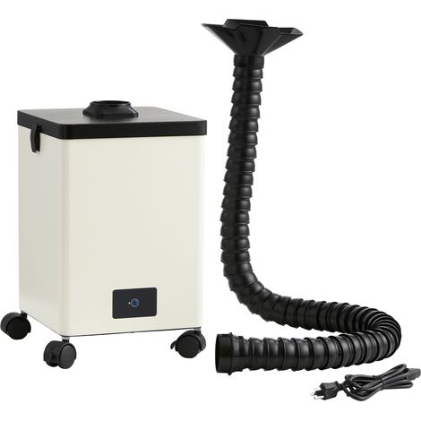Mophorn Aspirador de Vapor de Soldadura Ventilador de Trabajo de 150 W Filtro de 3 Capas 332 m³/h Absorbente de Humo para Soldadura Compacto para Reparación de Telefonos de Soldadura DIY Impresión 3D