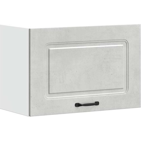 Maison Exclusive - Pensile da Cucina Kalmar Grigio Cemento in Legno Multistrato