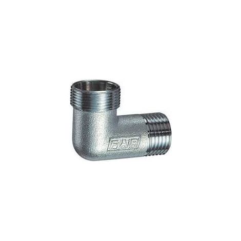 COUDE MÂLE CHROMÉ POUR CUIVRE (FAR) Taille : 1/2