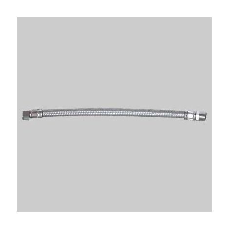 FLESSIBILE IN ACCIAIO INOX 3/8 M X 3/8 F - cm 20