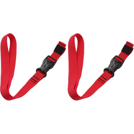 2 Stück Verschleißfeste Nylon Gepäckgurte mit Schnellverschluss 1,5m Camping Spannriemen für Outdoor Transport und Lagerung (1/5)