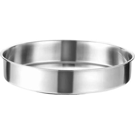 Porte-épices rond rotatif pour réfrigérateur, garde-manger ou plan de travail.-Argent S (1/5)
