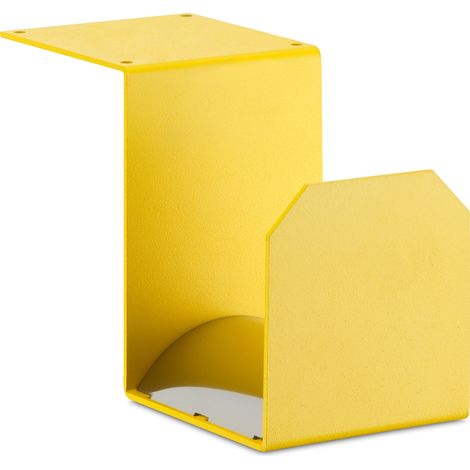 Portatubo Quadrato per Fontane da Giardino in Ferro Antiruggine Belfer 42/PGQ Giallo (1/4)