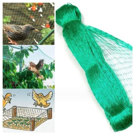 (4m x 5m) Filet de protection potager, filet anti-oiseaux, filet de jardin pour protéger les arbres fruitiers, plantes, bassins, piscines