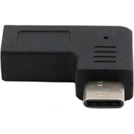 Adaptateur convertisseur coudé à 90 degrés Micro USB vers USB C pour tablettes et téléphones (1/4)