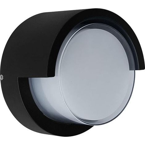 Waterproof outdoor wall light, recessed wall light for porch, patio, garden, balcony (warm light 3000k) (1/5)