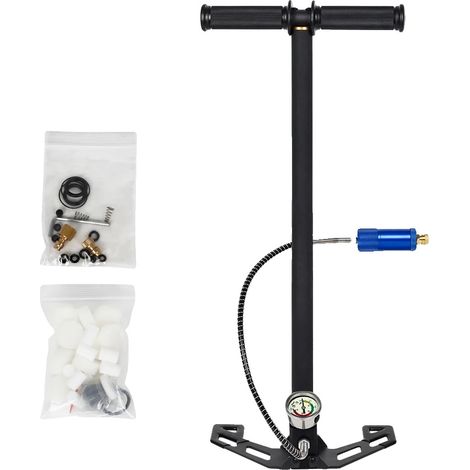 Hochdruckpumpe, 30 MPa, Leuchtmanometer, schwarz (1/2)