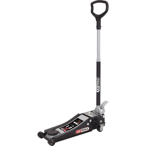 KS Tools - Cric hydraulique 2T extra-bas - cric rouleur acier ULTIMATE161.0367 (1/3)