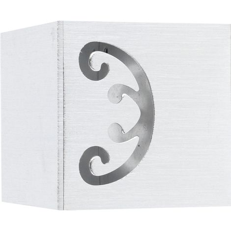 Luminaire mural LED 3W innovant en aluminium pour décoration intérieure, 7 couleurs, 85-265V, idéal pour hôtel et couloir
