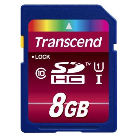 TARJETA 8GB Transcend MicroSDHC (1/5)