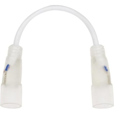 Cable Conector Neón LED Flexible Circular 360 Monocolor Blanco