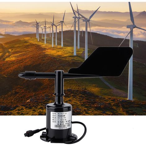 4–20 mA 8 Anzeigerichtungen Polycarbonat-Windgeschwindigkeitssensor Anemometer Messwerkzeug (1/5)