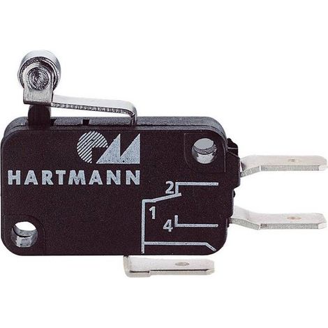 PTR Hartmann 04G01C06B01A Microrupteur 04G01C06B01A 250 V/AC 16 A 1 x On/(On) à rappel 1 pc(s) (1/2)