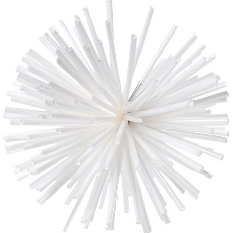 Weihnachtsbaumdeko Stern Anhänger Baumschmuck Christbaumkugeln ø 8cm - weiss