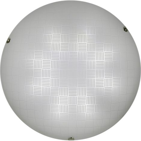 Plafoniera Candellux Vertico 30cm vetro bianco E27 (1/2)