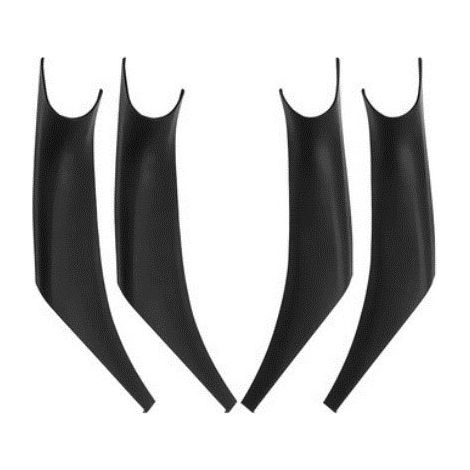 Compatible with BMW G01 G02 G08 X3 X4 18-21 Interior Armrest (Black) 4-Piece Set (No Removal Required)