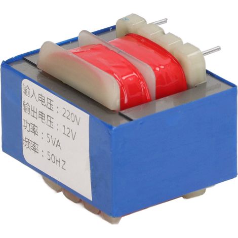Transformateur d'isolement 5 broches 5W, entrée 220V sortie 12V, convertisseur de tension pour alimentation (1/5)