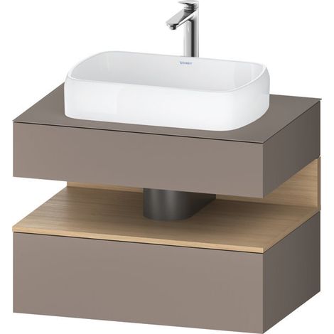 Duravit Collection One Konsolenwaschtischunterbau, 1 Auszug, 1 (1/2)