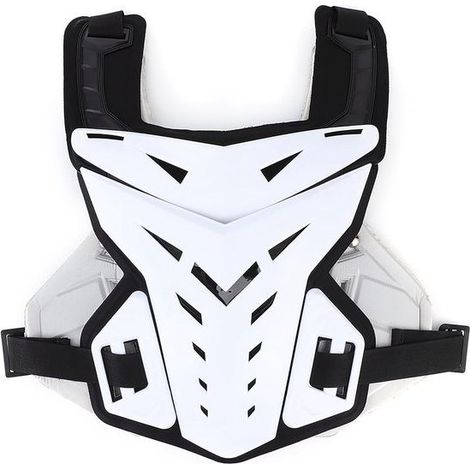 Gilet de protection pour moto, équipement de motocross, protection thoracique et dorsale, équipement de protection pour VTT et autres activités tout-terrain.