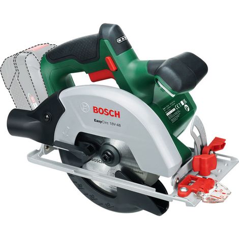 Sega circolare a batteria EasyCirc 18V-48 di Bosch senza batteria e caricabatterie in scatola