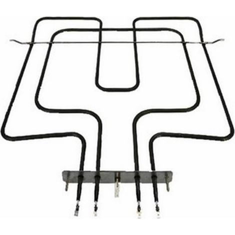 Résistance supérieure 900 + 1600W (223002-40712) (481225998466) Four, cuisinière WHIRLPOOL, BAUKNECHT, IGNIS, IKEA WHIRLPOOL, IN