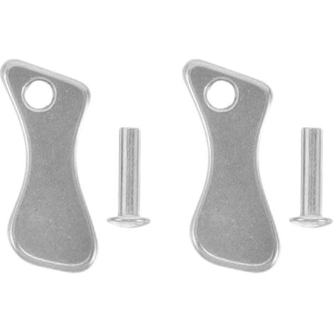 Kit de réparation pour briquet (2 jeux), ressorts de came de rechange avec rivets, accessoires d'entretien en métal pour la restauration et la réparation de briquets à pétrole classiques (à faire soi- (1/4)