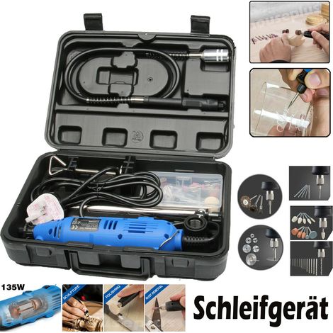 80Pcs Accessory Set Rotary Multi Tool for Dremmel Drill Sand Grinder Polisher (1/4)