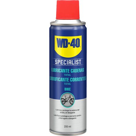 wd40 specialist bike lubricante cadenas moto y bici 250 ml 34911