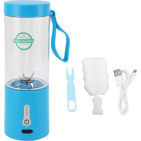 530ml Gobelet Mixeur Électrique USB, Blender Portable pour Jus, Smoothies, Usage Domestique Bureau Camping (1/5)