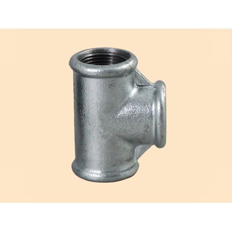 Fitting Hydroland reduction tee galvanisiert 3/4x1/2x3/4
