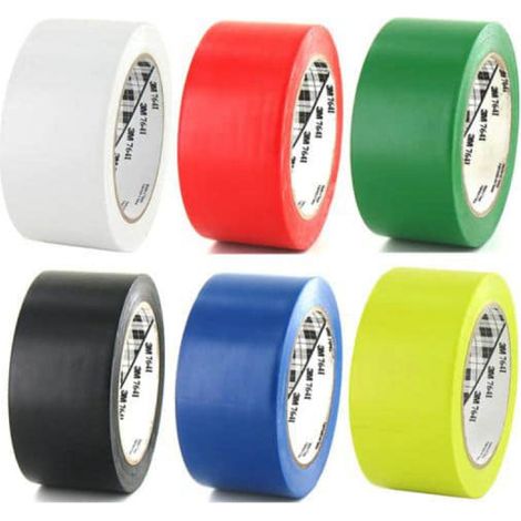 Paquete de 6 colores con cinta adhesiva 3M 764