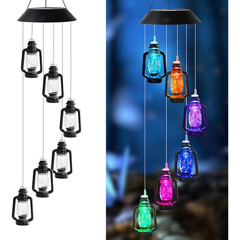 Luminaire Solaire Citrouille - 6 LED - Étanche IP44 - Pour Décoration Extérieure Jardin Terrasse Allée - Halloween Fêtes Festivals - Par Lot de 1