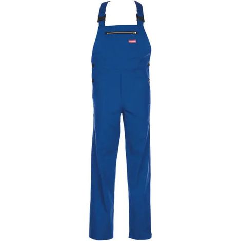 [NEUWERTIG] B-Ware Planam Latzhose Arbeitshose Overall Kornblau Herrenbekleidung Baumwolle Größe 48