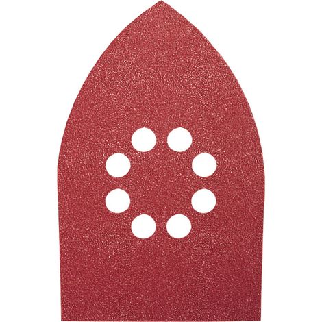 Bosch 5x Feuille abrasive C430 Expert for Wood 8 trous Klett 100 x 170 mm K60 - 2608605183