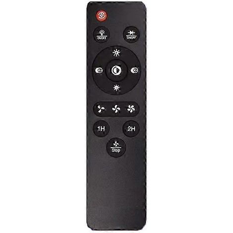 1/2PCS Dimming And Discoloration Good Toughness Ceiling Fan Lamp Remote Control Responsive Soft Keys M (1/5)