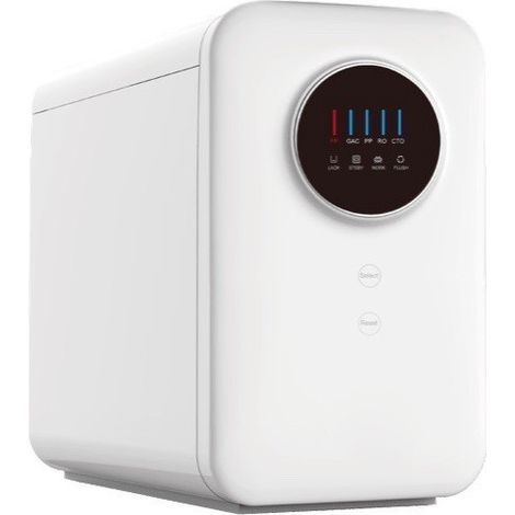 Orion – Osmoseur flux direct E400 – Filtration eau sous évier – Écran digital – Débit 1.04 l/min – Rinçage automatique et détection de fuite (1/2)