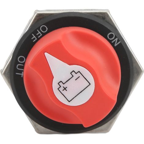 Interrupteur coupe-batterie principal 32 V CC 200 A pour bateaux et caravanes (1/5)