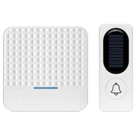 Videoportero inteligente inalámbrico con energía solar - Modelo [Insertar modelo aquí si está disponible en el título original] - Largo alcance, detección de movimiento