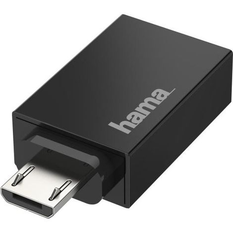 Adattatore USB OTG Hama Spina micro USB - Porta USB USB 2.0 480 Mbit/s (1/2)