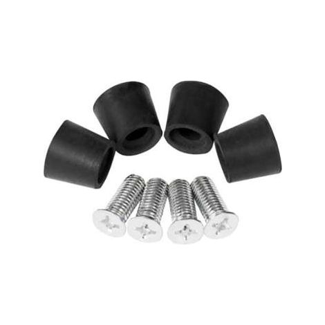 Gummifüße für Metallplatten (4 Stück). (1/2)