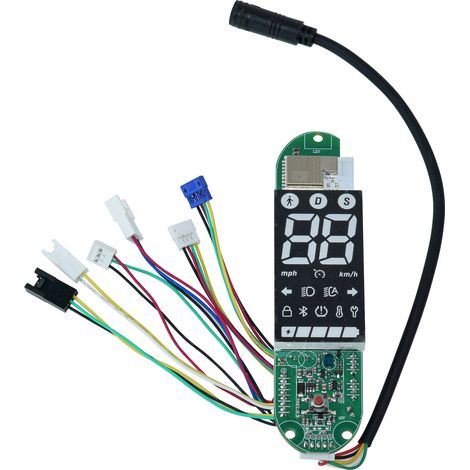New product compatible with accessories for Mijia Mi4-Pro-Max scooter, including left and right turn signals and an instrument controller. (1/4)