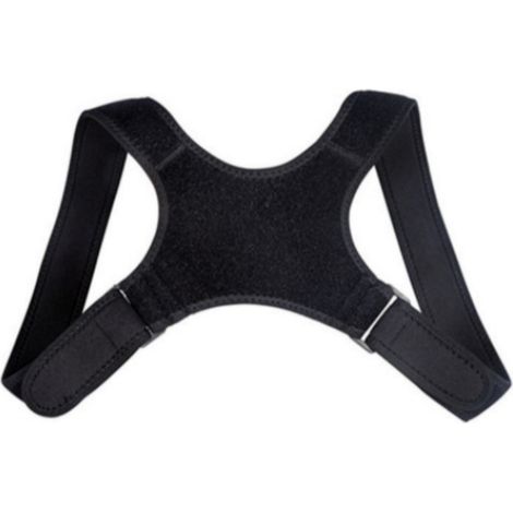 Correcteur De Posture - Sangle De Redressement Lombaire Et Scapulaire - Pour Bureau Maison Et Télétravail - Taille Unique (1/5)