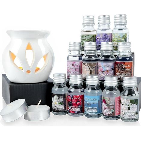 Bougies pour brûleur à huile parfumée, incluses dans le coffret cadeau d'huile pour brûleur. (1/5)