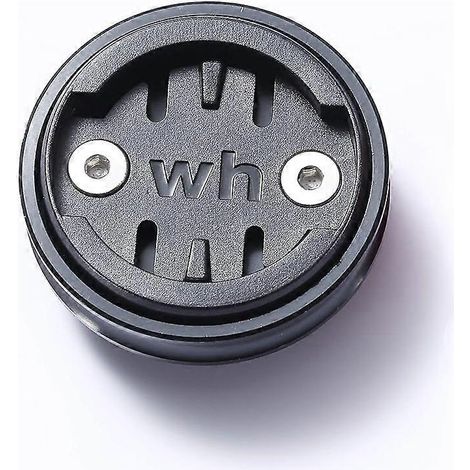 Adaptateur de montage pour compteur de vélo à capuchon supérieur pour Wahoo Elemnt, Elemnt Bolt et Elemnt Mini Noir( ) (1/5)