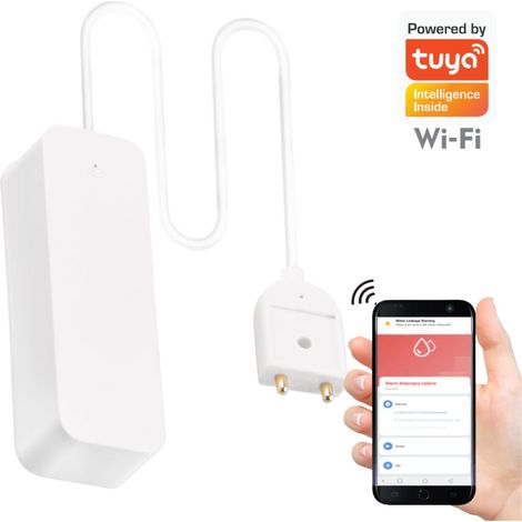 Sensor de inundación wifi inteligente Tuya