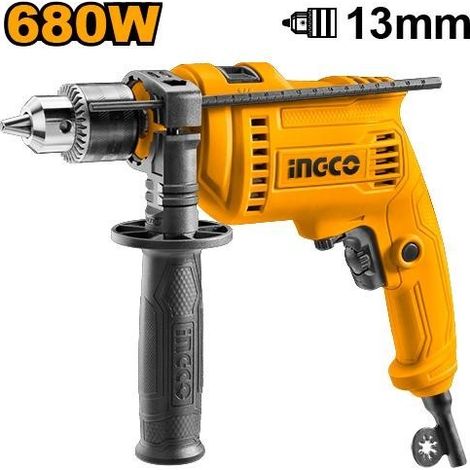 -CAHERSA- TALADRO PERCUTOR 680W INGCO ID6808E: HERRAMIENTA ELÉCTRICA