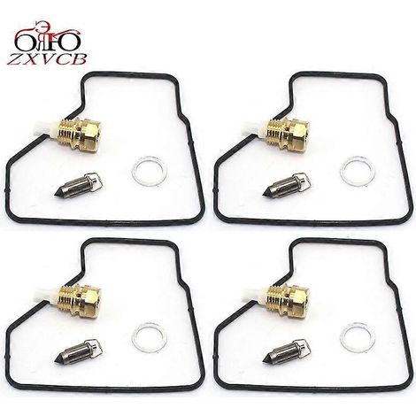 Kit de réparation de gicleurs pour sièges d'aiguille flottants de carburateur de moto Honda VFR400R NC30 VFR 400 R NC 30
